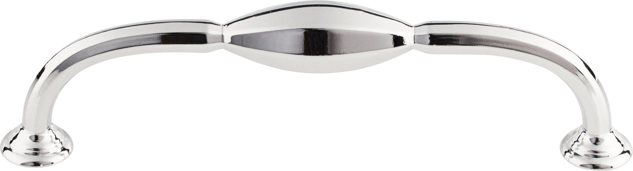 Top Knobs Chareau Series 5-1/16"(128mm) CC D-Pull, Polished Chrome