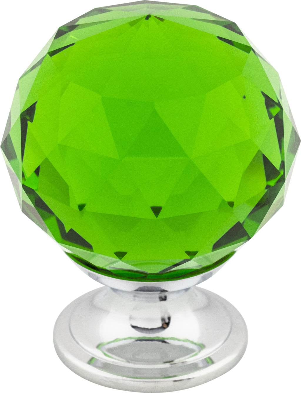 Top Knobs Green Crystal Series 1-3/8"L Knob, 