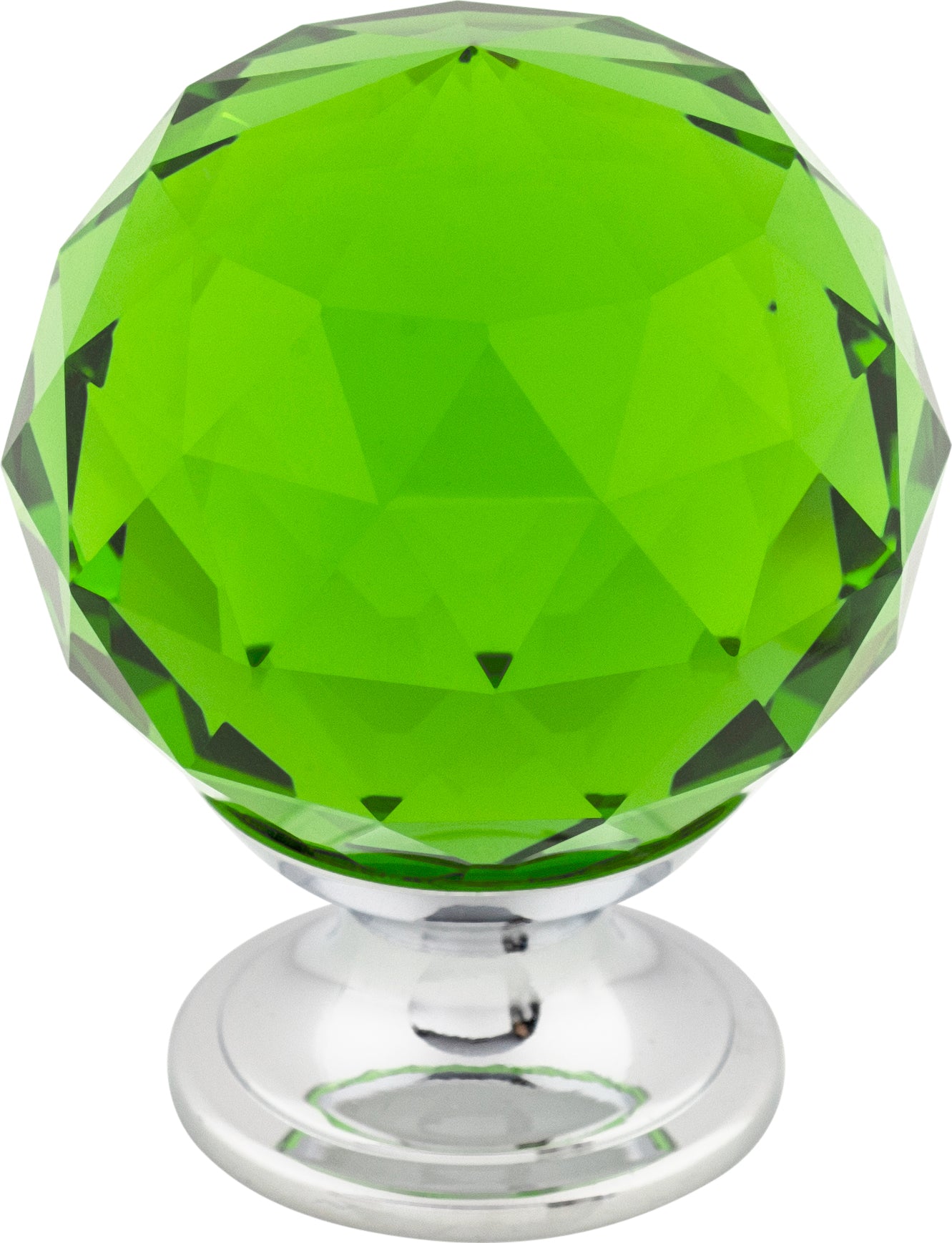 Top Knobs Green Crystal Series 1-3/8"L Knob, 