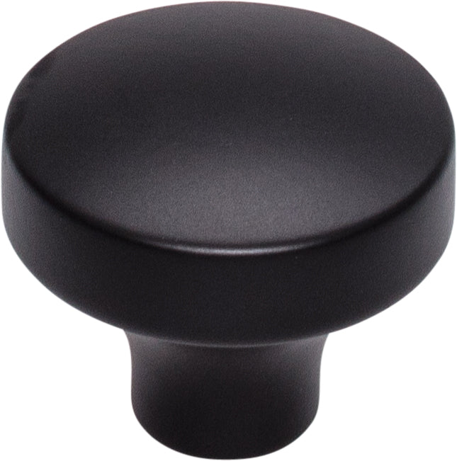 Top Knobs Kinney Series 1-1/2"L Knob, Flat Black