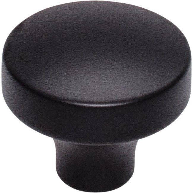 Top Knobs Kinney Series 1-1/2"L Knob, Flat Black