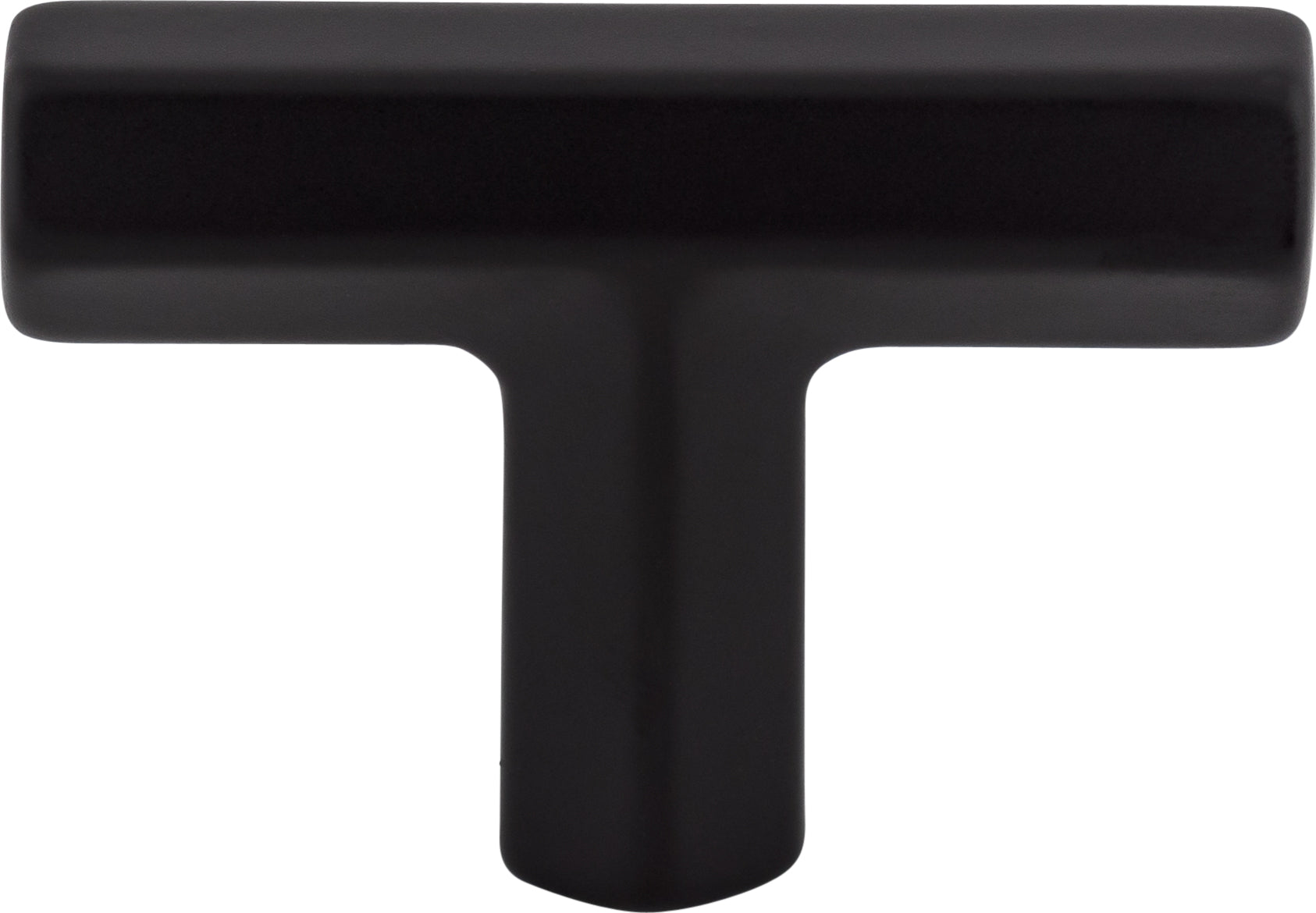 Top Knobs Lydia Series 1-3/4"L T-Knob, Flat Black