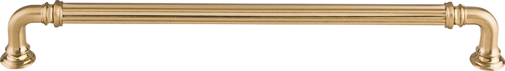 Top Knobs Reeded Series 9"(229mm) CC Pull, Honey Bronze