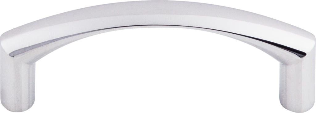 Top Knobs Griggs Series 3"(76mm) CC Pull, Polished Chrome