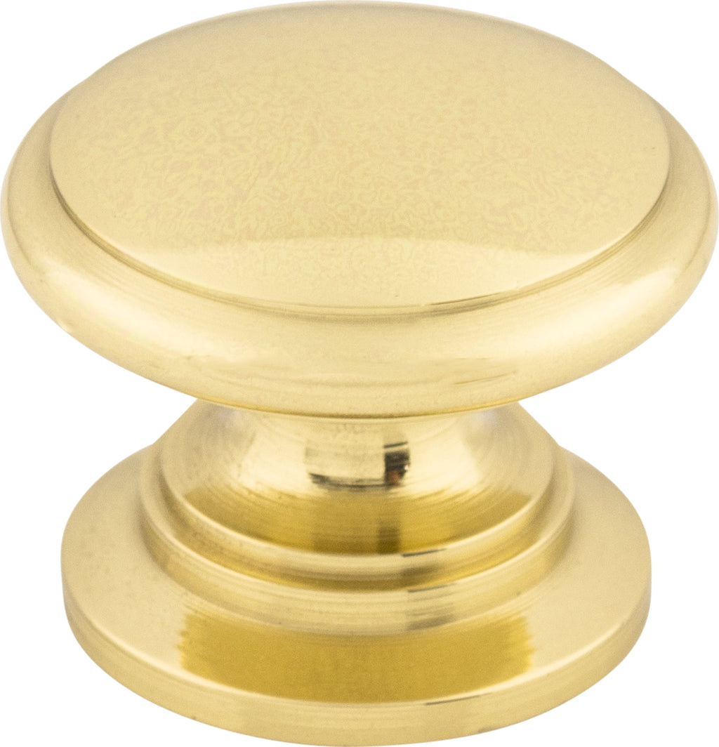 Top Knobs Ray Series 1-1/4"L Knob, Polished Brass
