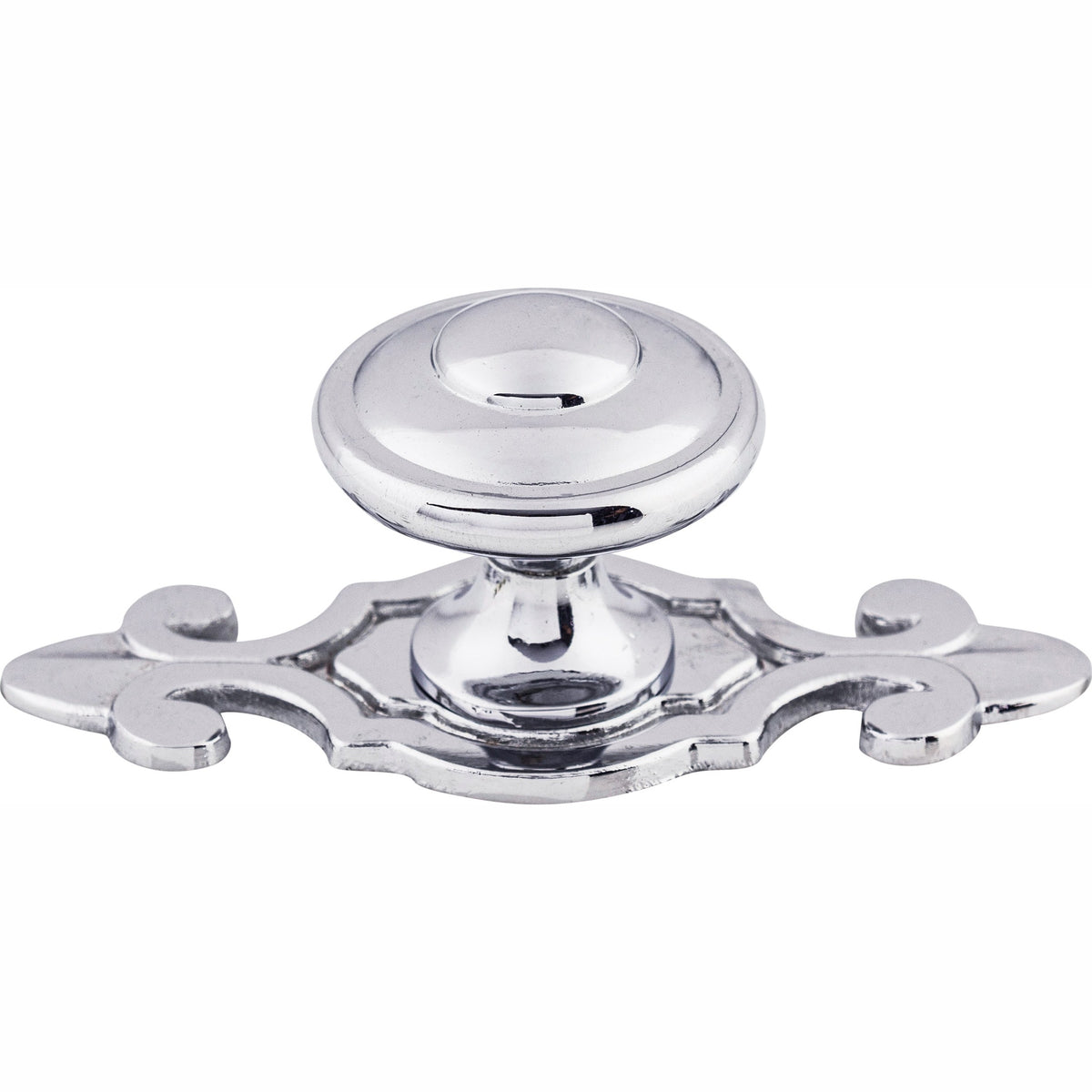 Top Knobs Canterbury Series 1-1/4"L Knob, Polished Chrome