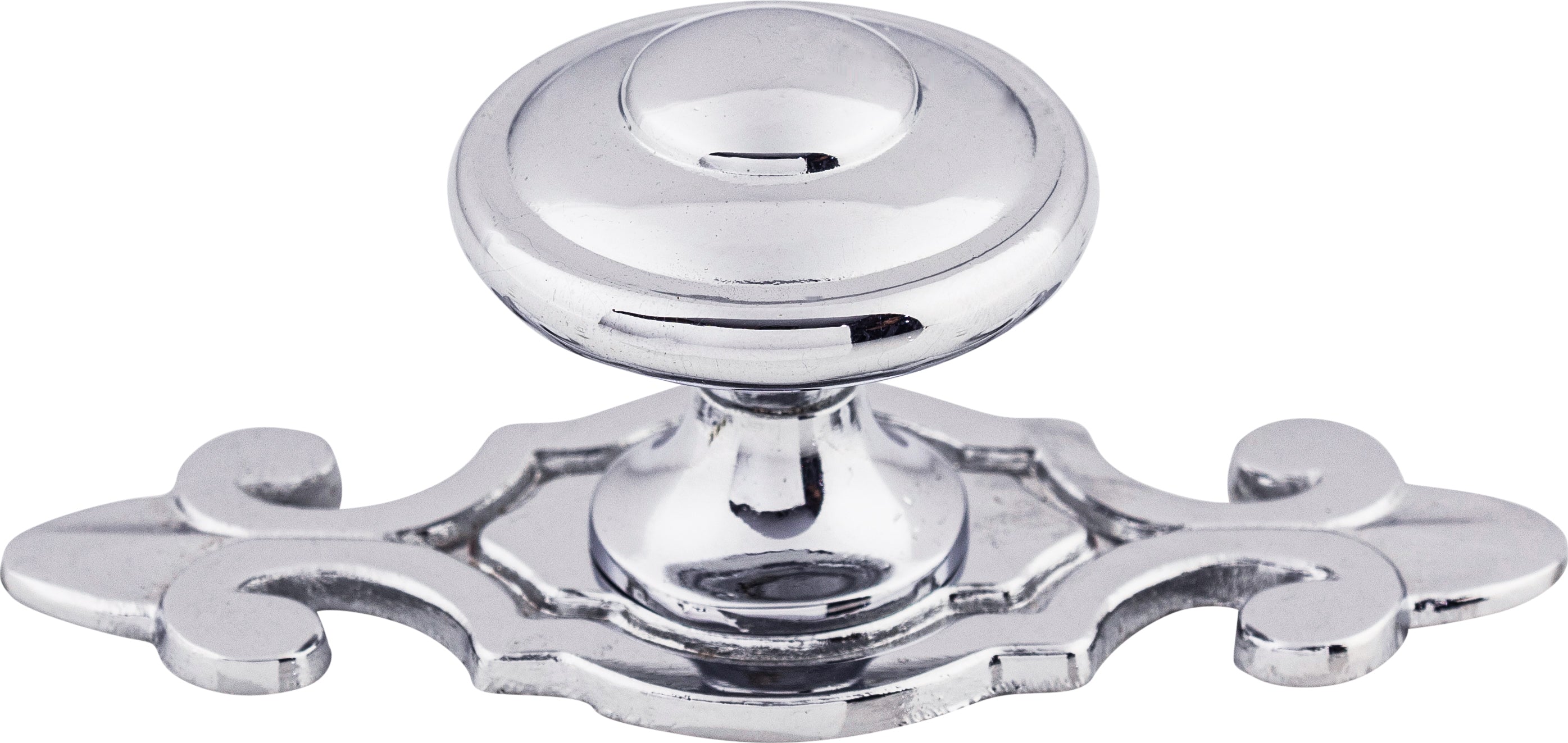 Top Knobs Canterbury Series 1-1/4"L Knob, Polished Chrome