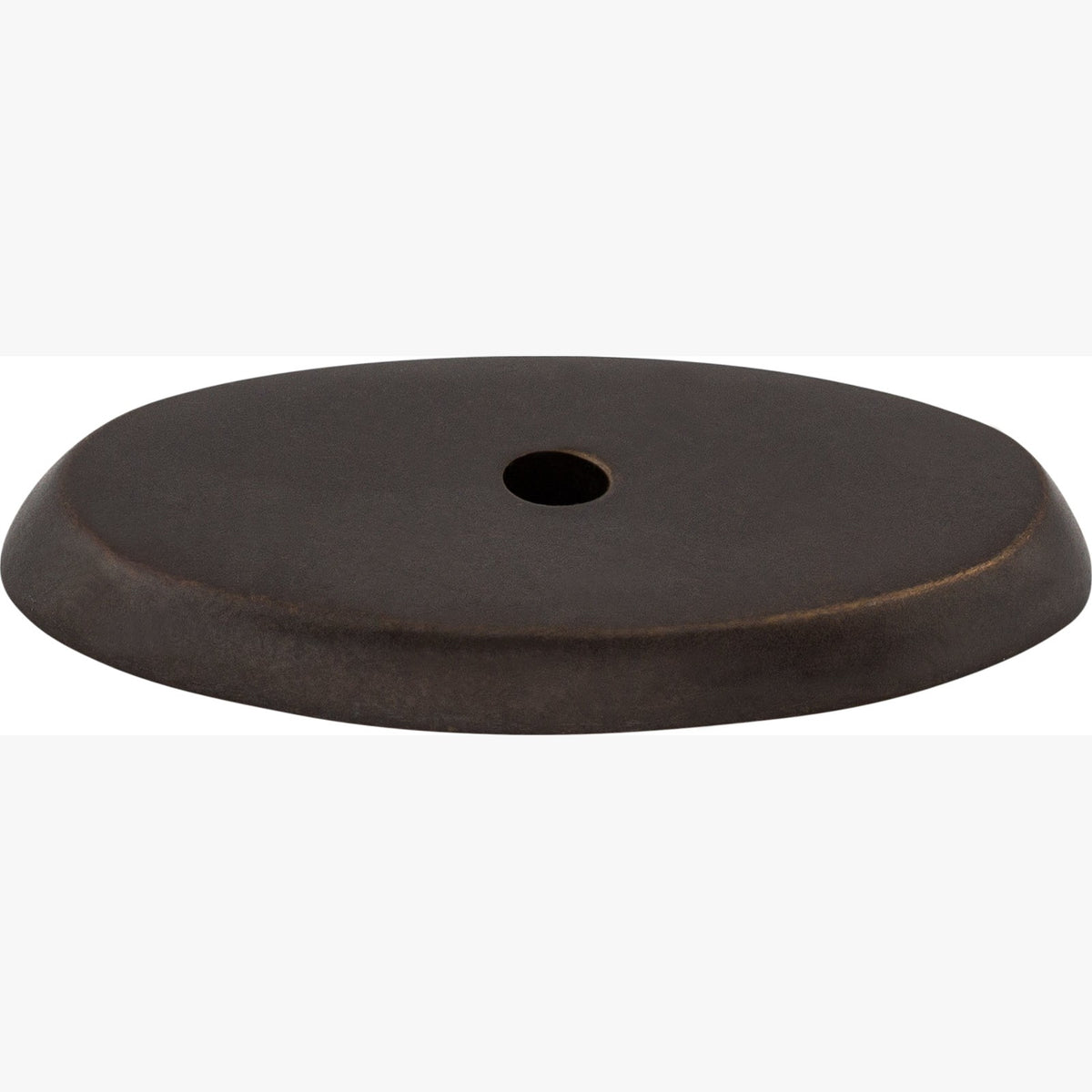 Top Knobs Aspen Backplates Series 1-3/4"L Oval, Medium Bronze