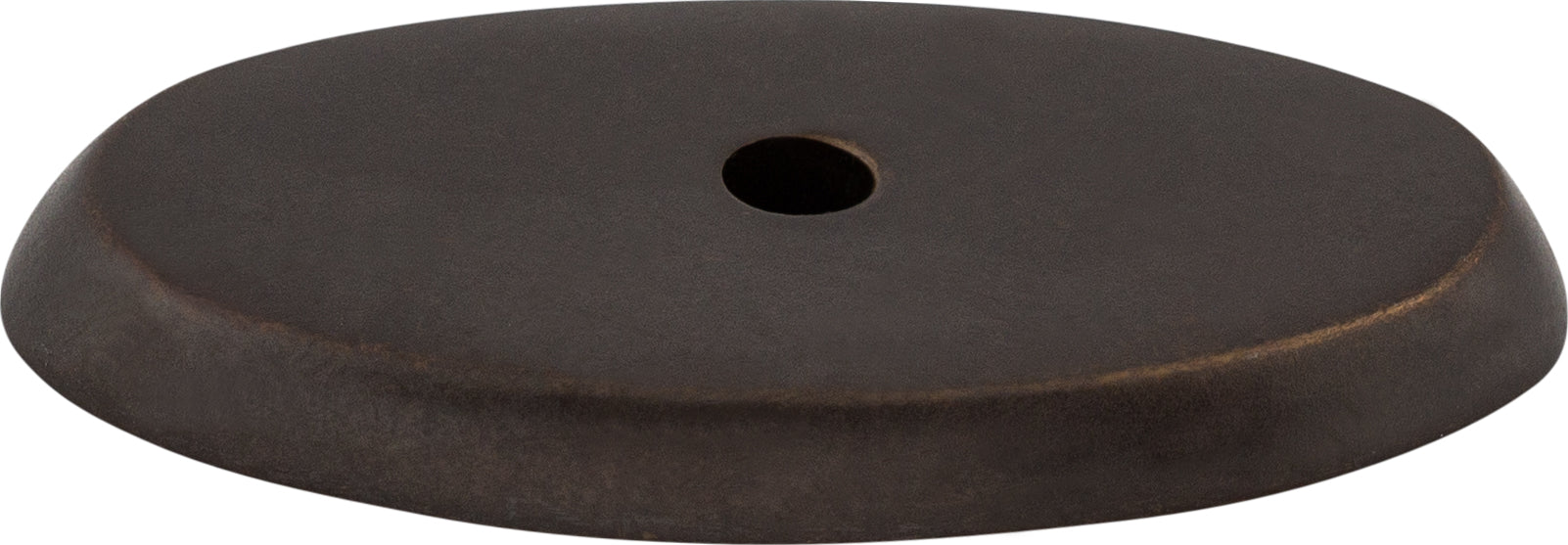 Top Knobs Aspen Backplates Series 1-3/4"L Oval, Medium Bronze