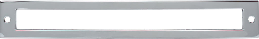 Top Knobs Hollin Series 7-9/16"(192mm) CC Backplate, Polished Chrome