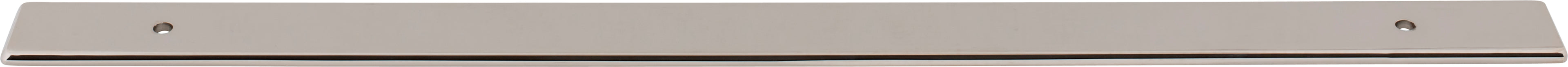 Top Knobs Radcliffe Series 12"(304mm) CC Backplate, Polished Nickel