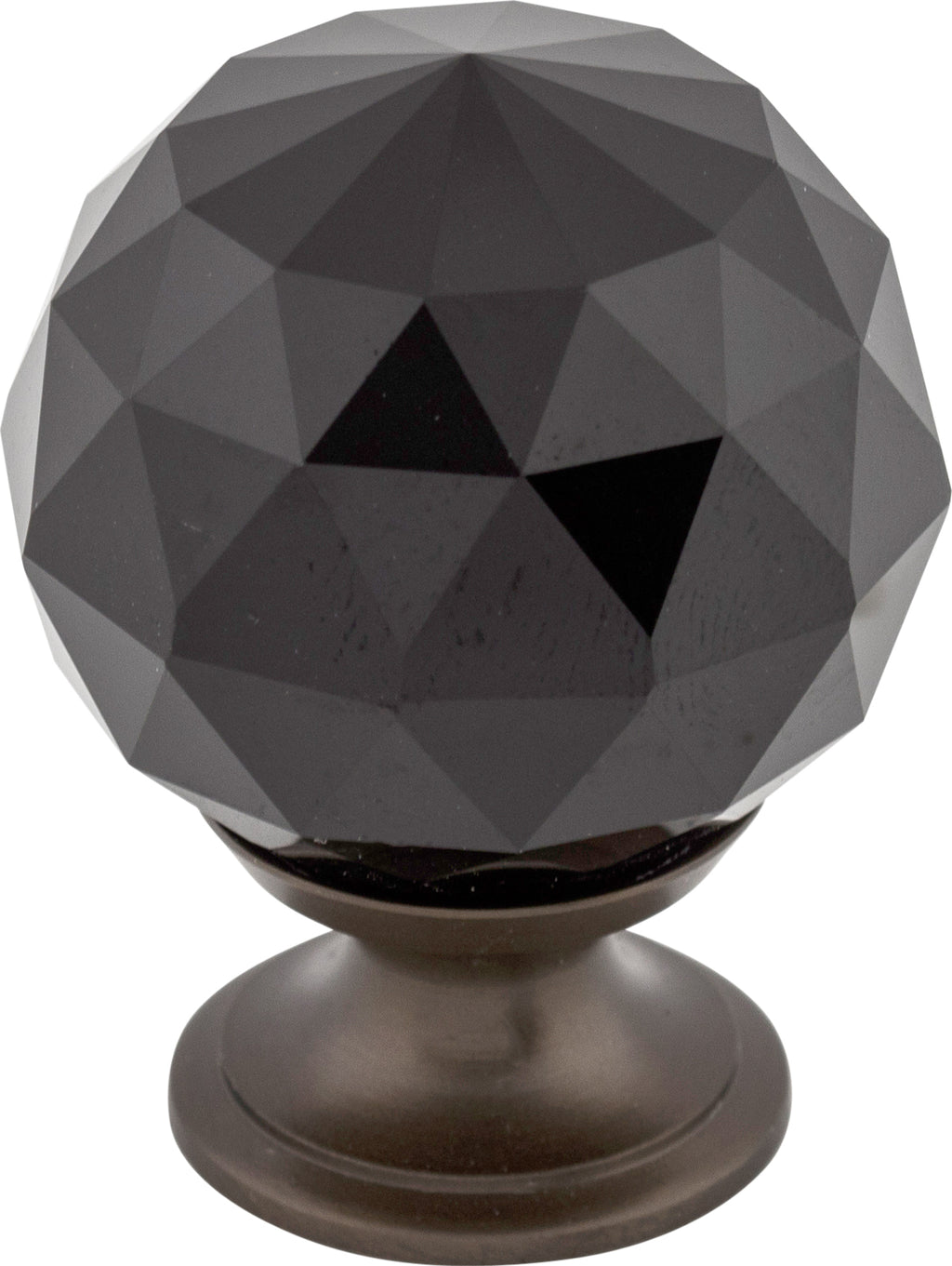 Top Knobs Black Crystal Series 1-3/8"L Knob, 