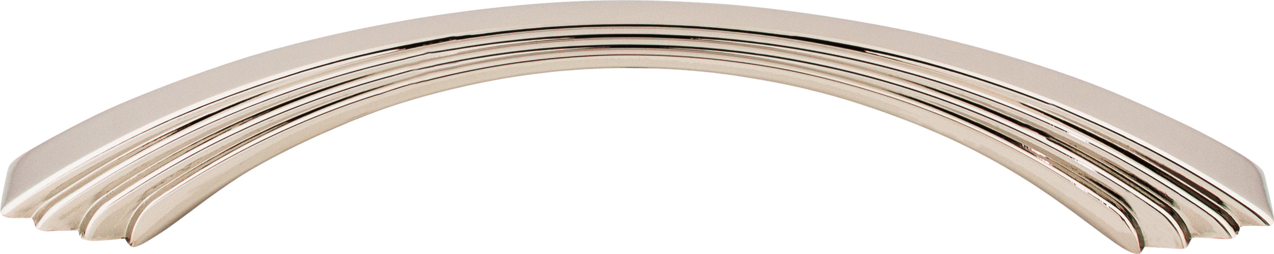 Top Knobs Sydney Flair Series 5"(127mm) CC Pull, Polished Nickel