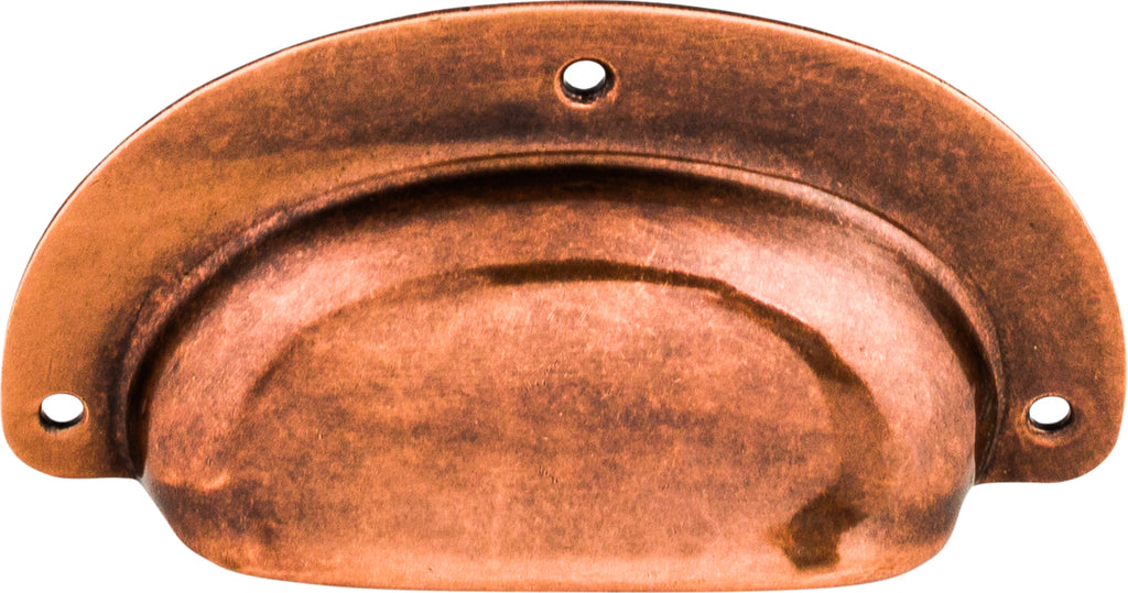 Top Knobs Mayfair Series 3-3/4"L Cup Pull, Old English Copper