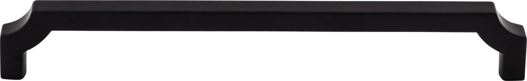 Top Knobs Davenport Series 7-9/16"(192mm) CC Pull, Flat Black