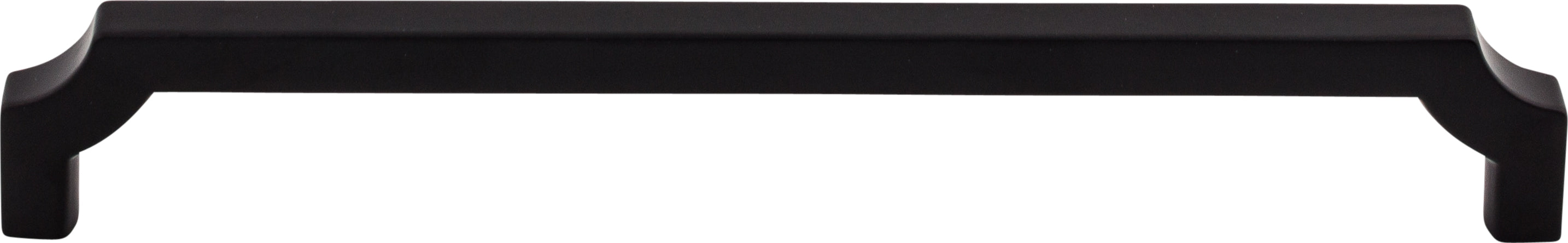 Top Knobs Davenport Series 7-9/16"(192mm) CC Pull, Flat Black