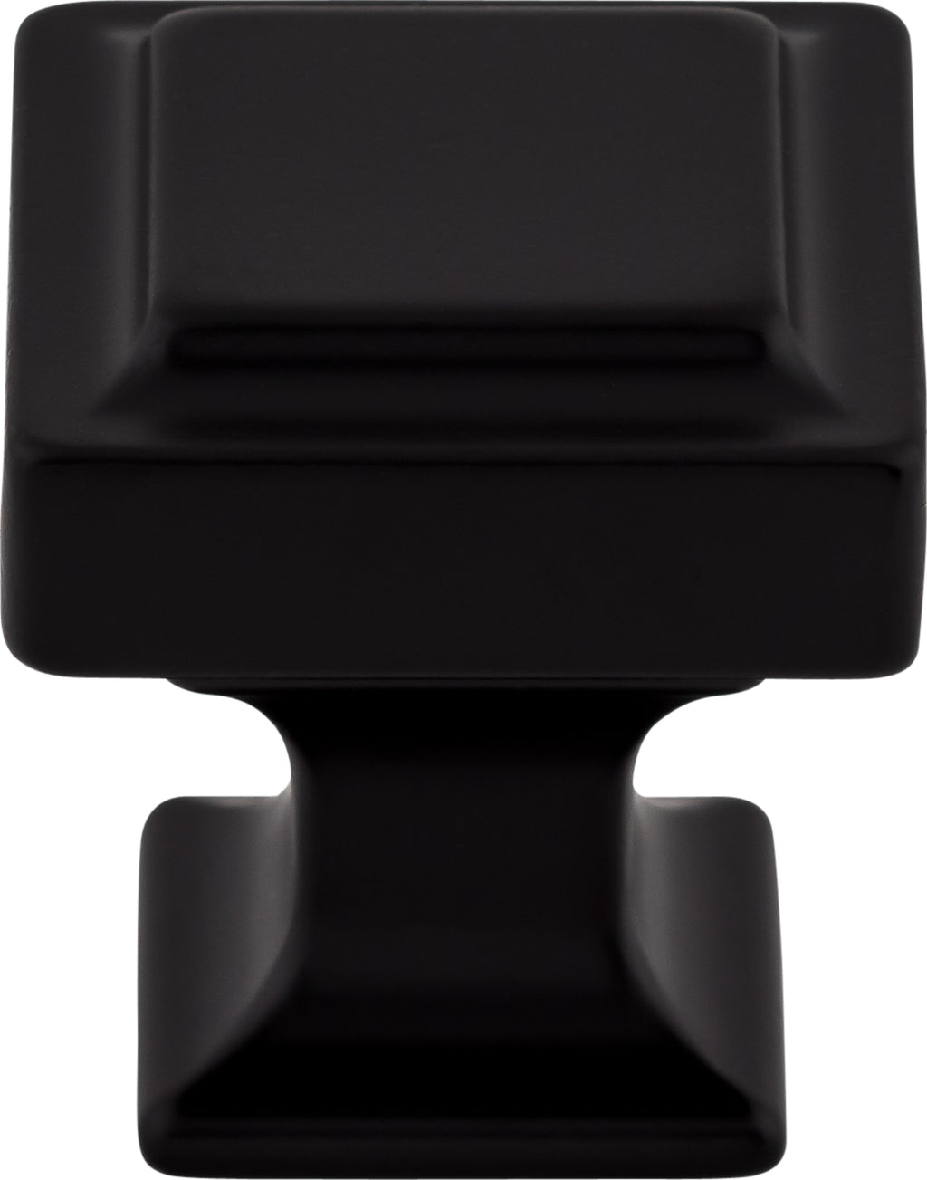 Top Knobs Ascendra Series 1-1/8"L Knob, Flat Black