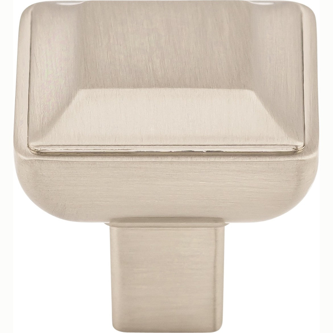 Top Knobs Podium Series 1-1/8"L Knob, Brushed Satin Nickel