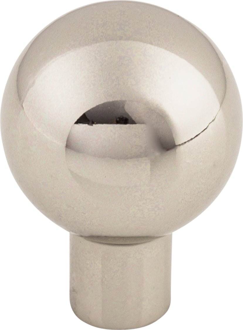 Top Knobs Brookline Series 7/8"L Knob, Polished Nickel