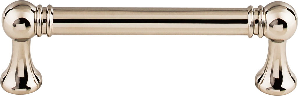 Top Knobs Kara Series 3-3/4"(95mm) CC Pull, Polished Nickel