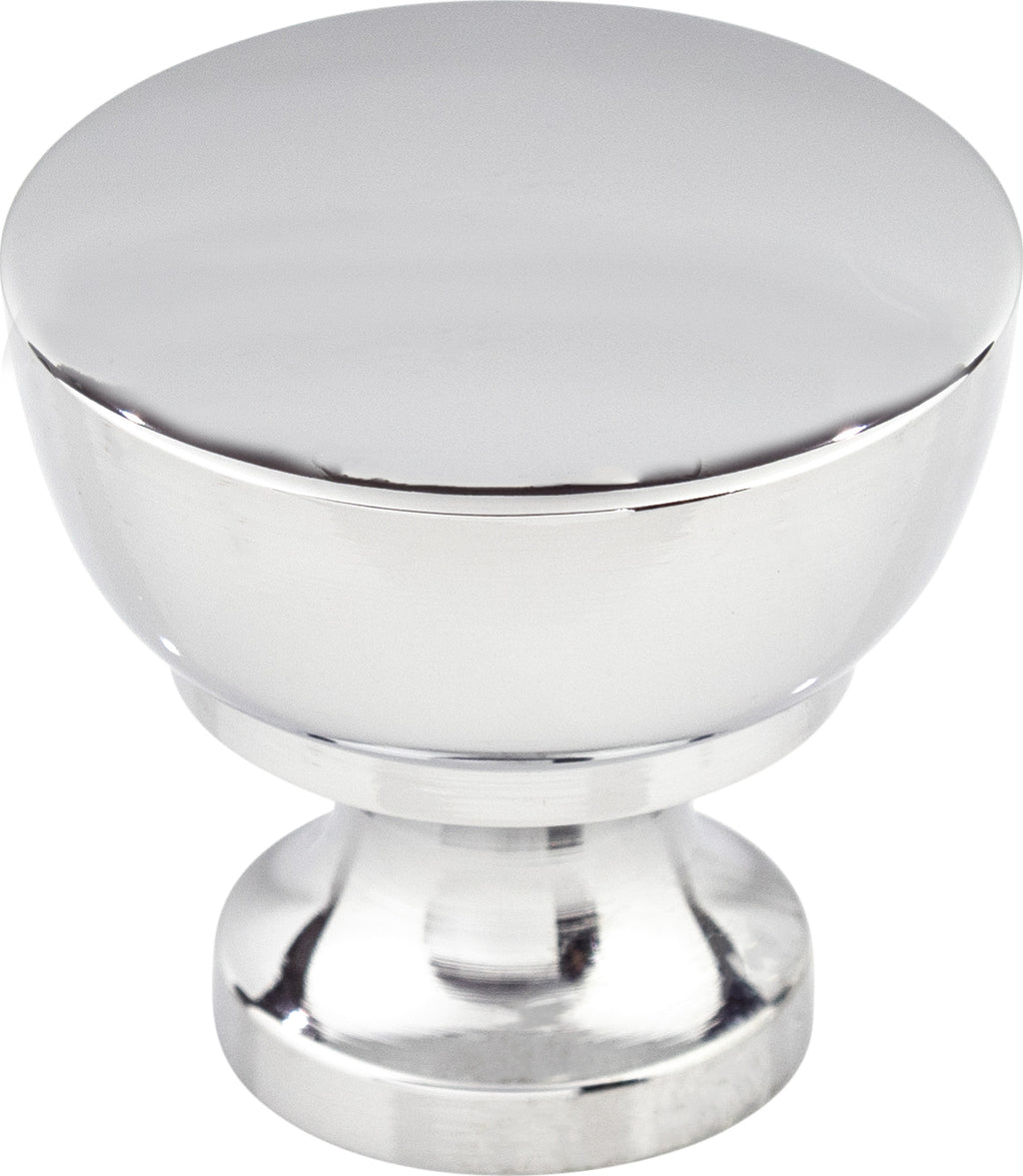 Top Knobs Bergen Series 1-1/4"L Knob, Polished Chrome