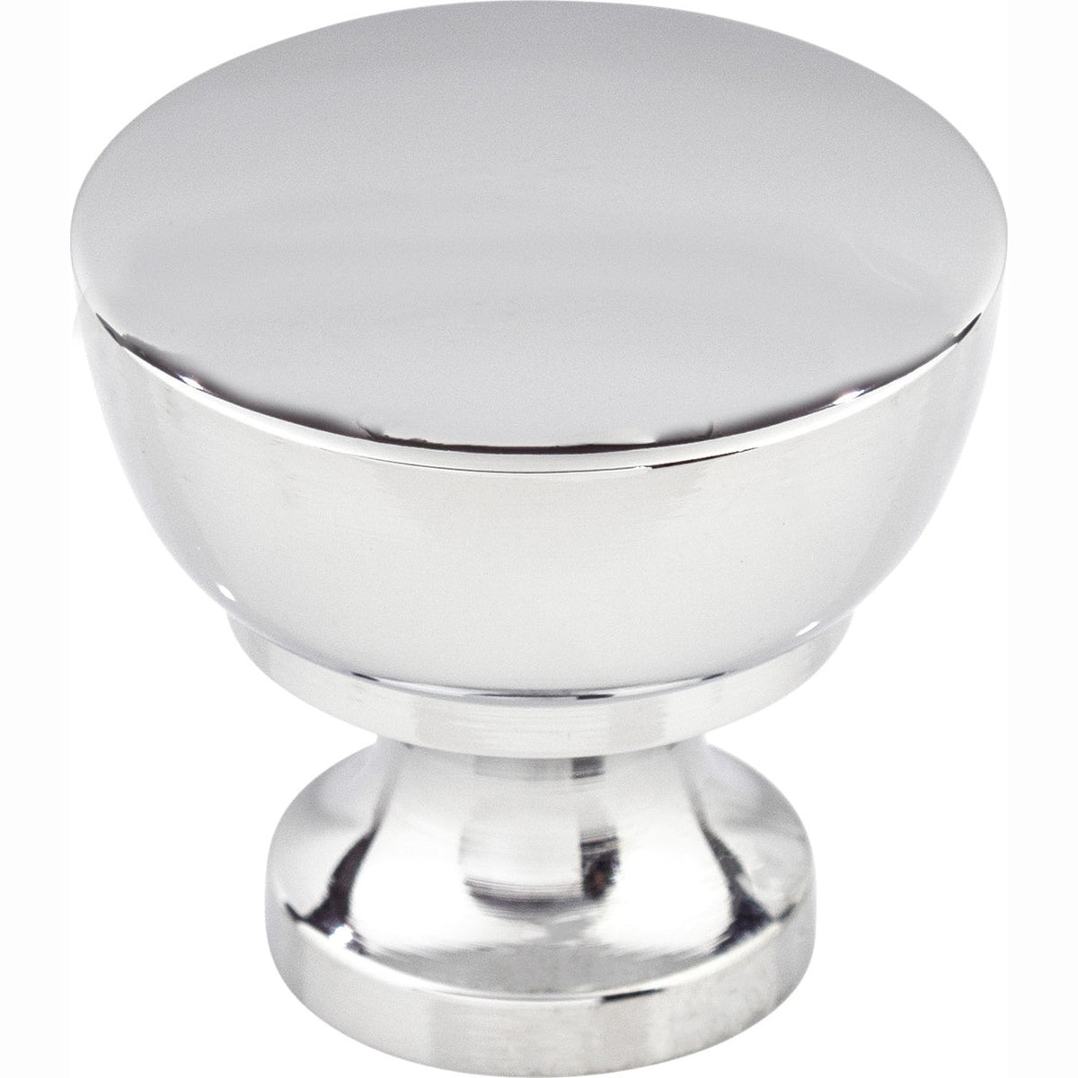 Top Knobs Bergen Series 1-1/4"L Knob, Polished Chrome