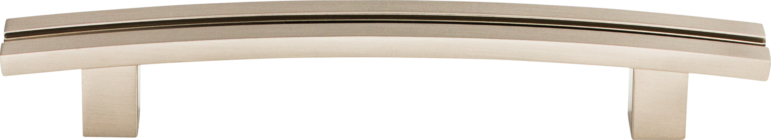 Top Knobs Inset Rail Series 5"(127mm) CC Pull, Brushed Satin Nickel