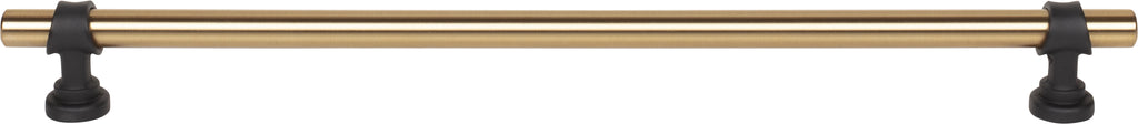 Top Knobs Bit Series 12"(304mm) CC Pull, Honey Bronze and Flat Black