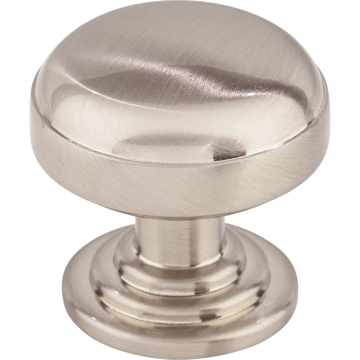 Top Knobs Ellis Series 1-1/4"L Knob, Brushed Satin Nickel