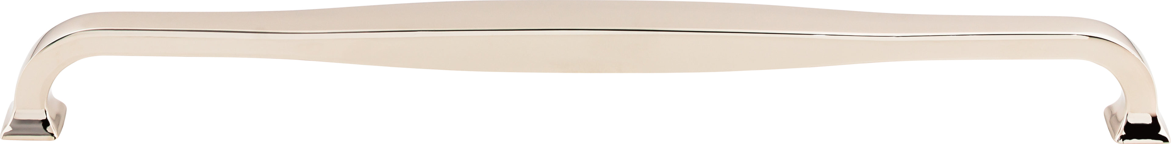 Top Knobs Contour Series 12"(304mm) CC Pull, Polished Nickel