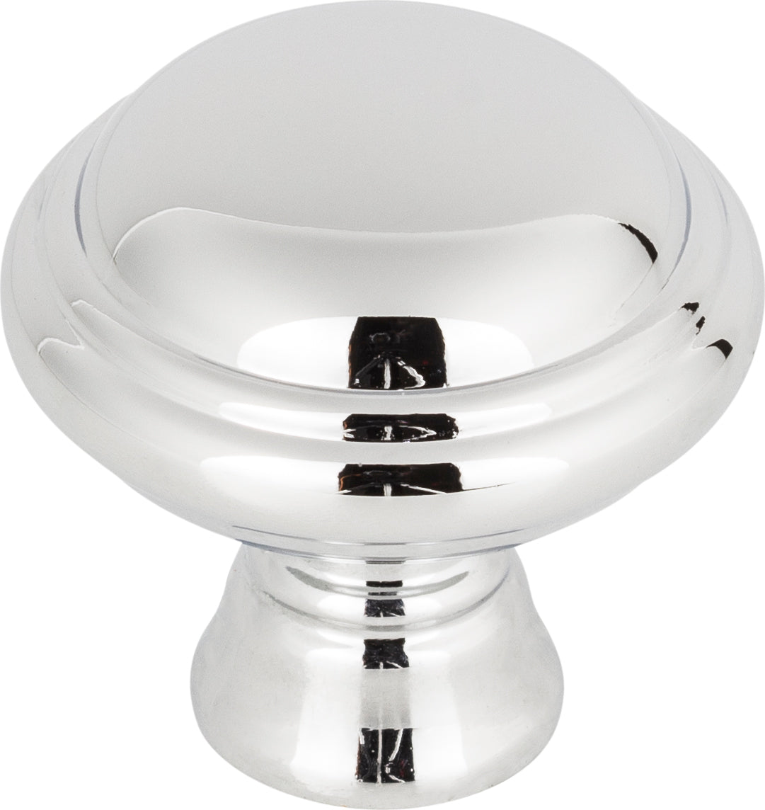 Top Knobs Henderson Series 1-1/4"L Knob, Polished Chrome