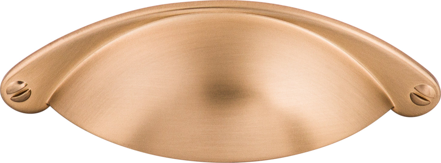 Top Knobs Arendal Series 2-1/2"(64mm) CC Cup Pull, Brushed Bronze