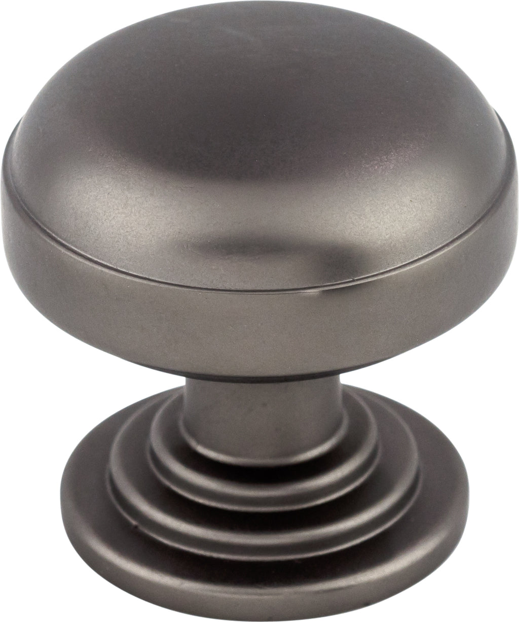 Top Knobs Ellis Series 1-1/4"L Knob, Ash Gray