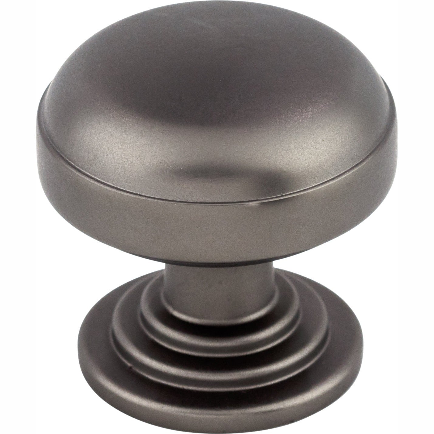 Top Knobs Ellis Series 1-1/4"L Knob, Ash Gray