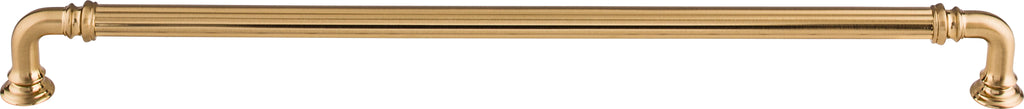 Top Knobs Reeded Series 12"(304mm) CC Pull, Honey Bronze