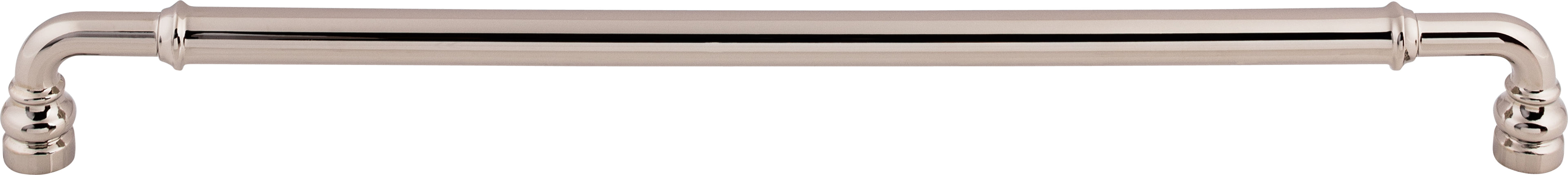 Top Knobs Brixton Series 12"(304mm) CC Pull, Polished Nickel