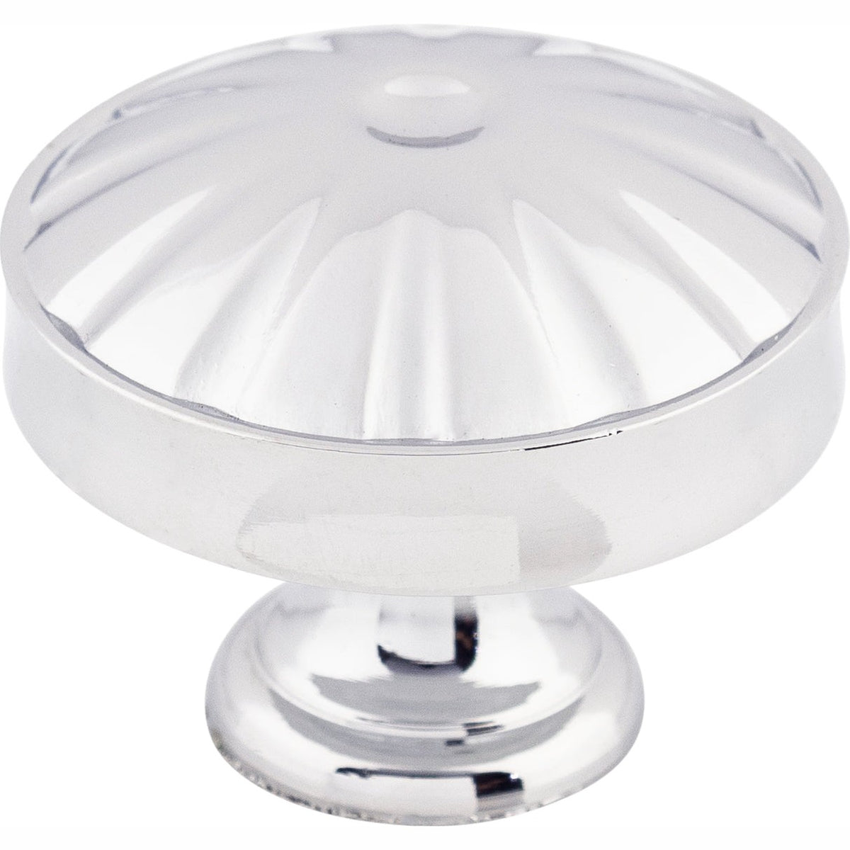 Top Knobs Hudson Series 1-1/4"L Knob, Polished Chrome