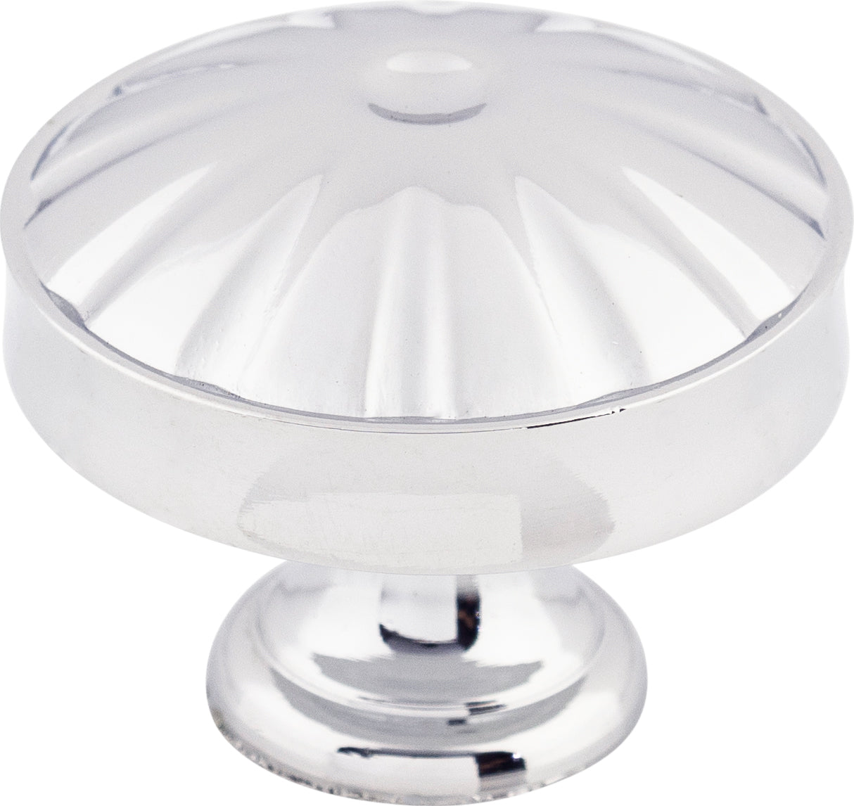 Top Knobs Hudson Series 1-1/4"L Knob, Polished Chrome