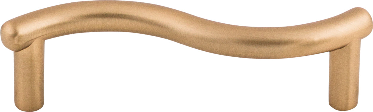 Top Knobs Spiral Series 3"(76mm) CC Pull, Brushed Bronze