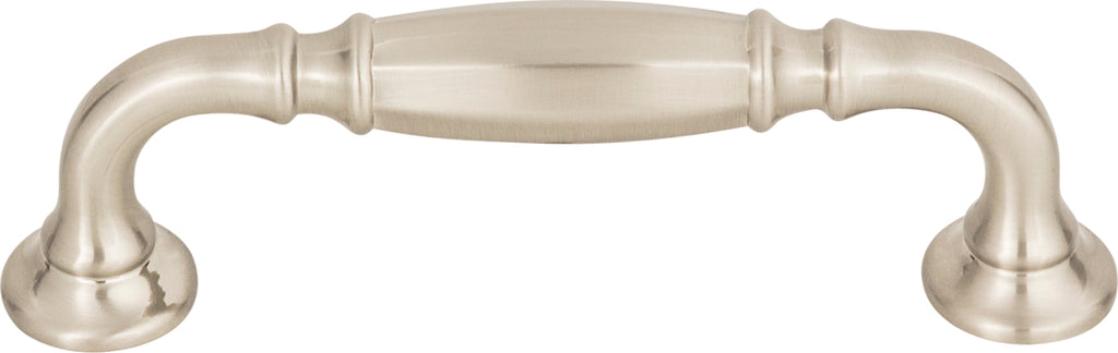 Top Knobs Barrow Series 3-3/4"(95mm) CC Pull, Brushed Satin Nickel
