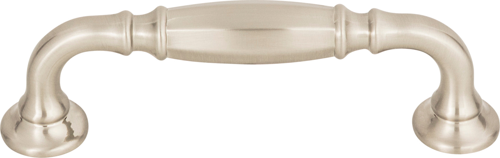 Top Knobs Barrow Series 3-3/4"(95mm) CC Pull, Brushed Satin Nickel