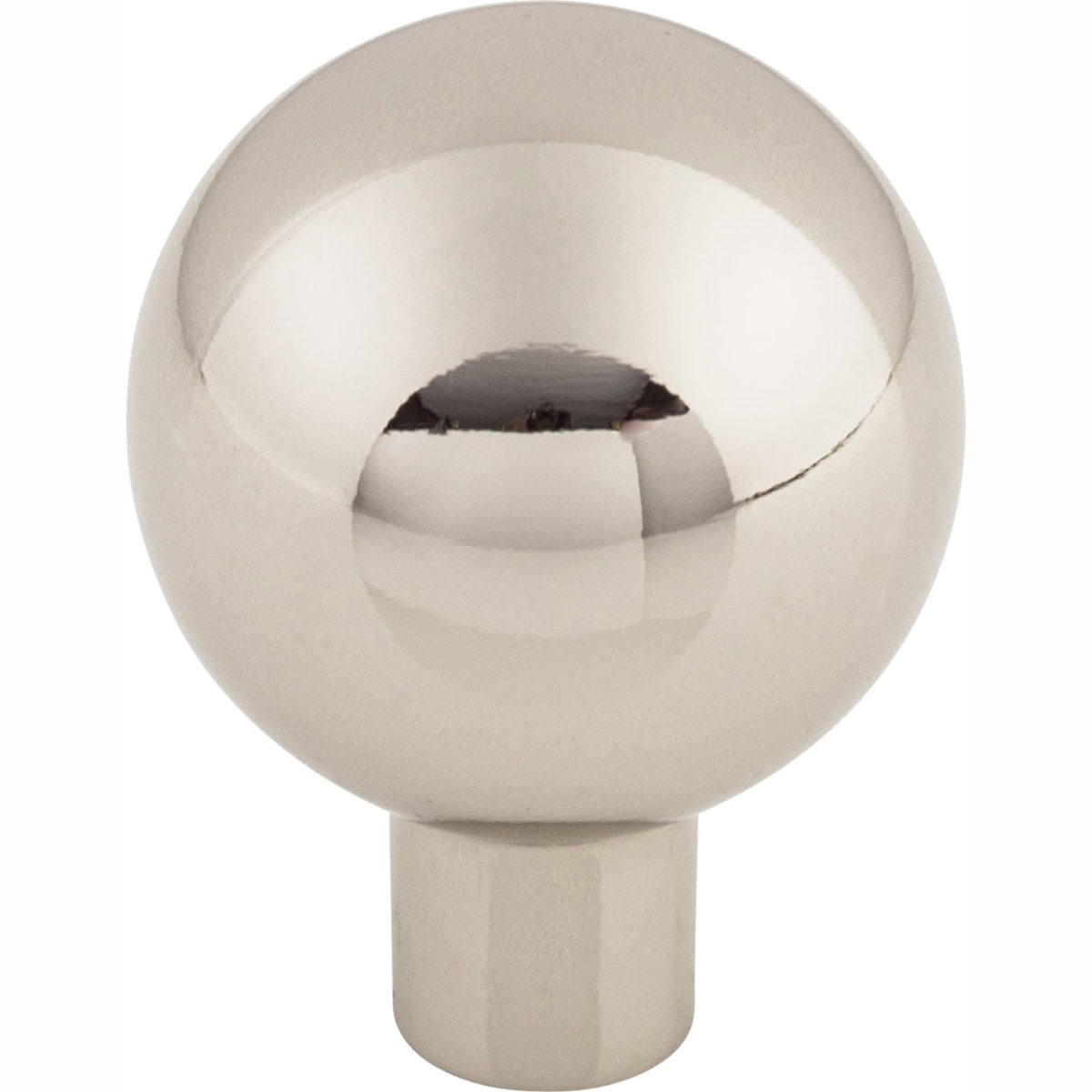 Top Knobs Brookline Series 1-1/8"L Knob, Polished Nickel