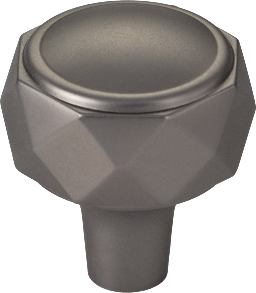 Top Knobs Kingsmill Series 1-3/8"L Knob, Ash Gray