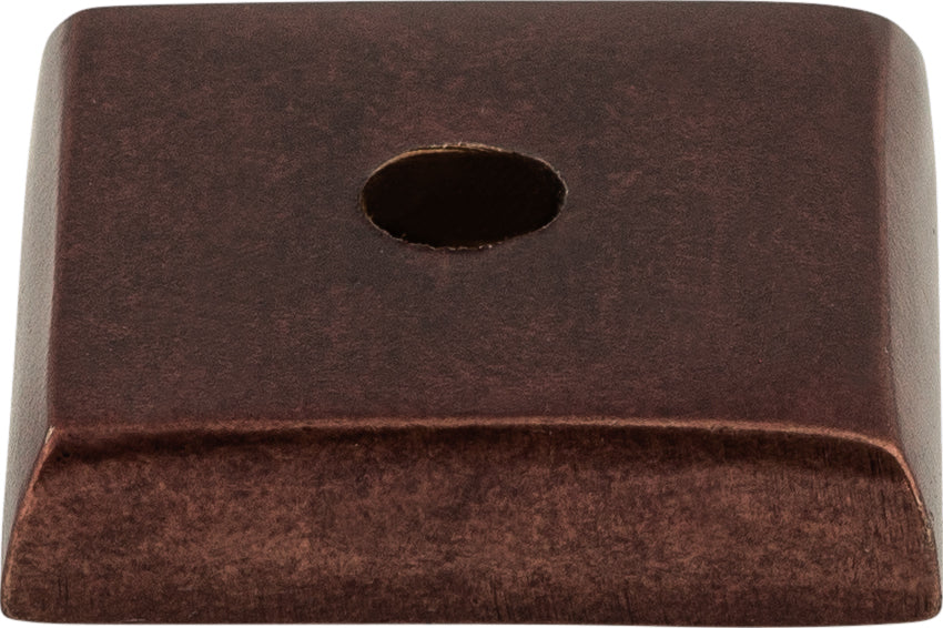Top Knobs Aspen Backplates Series 7/8"L Square, Mahogany Bronze