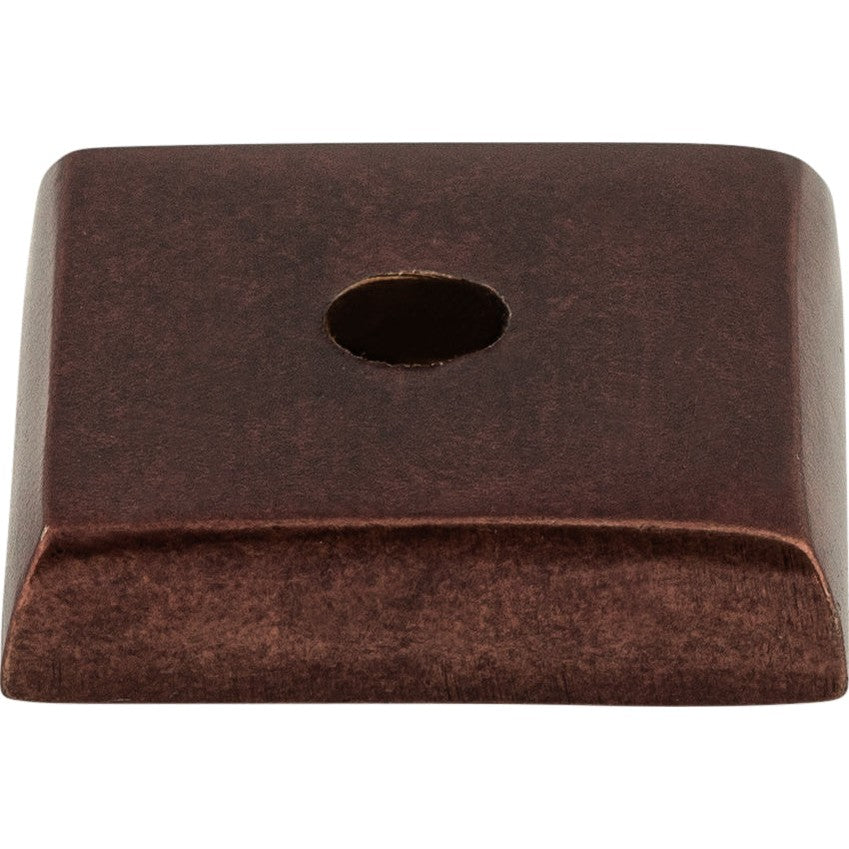 Top Knobs Aspen Backplates Series 7/8"L Square, Mahogany Bronze