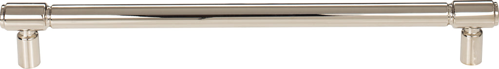 Top Knobs Clarence Series 8-13/16"(223mm) CC Pull, Polished Nickel
