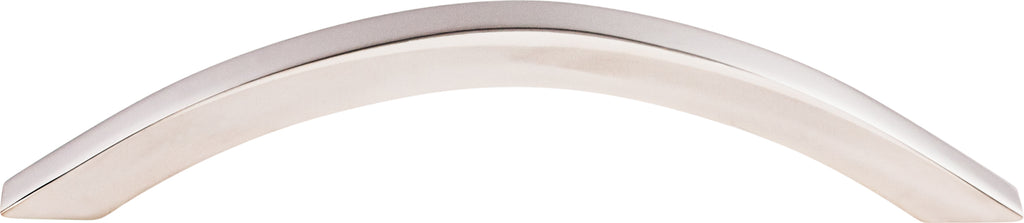 Top Knobs Lola Series 5-1/16"(128mm) CC Pull, Polished Stainless Steel