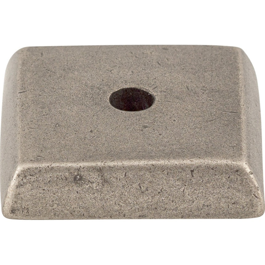 Top Knobs Aspen Backplates Series 7/8"L Square, Silicon Bronze Light