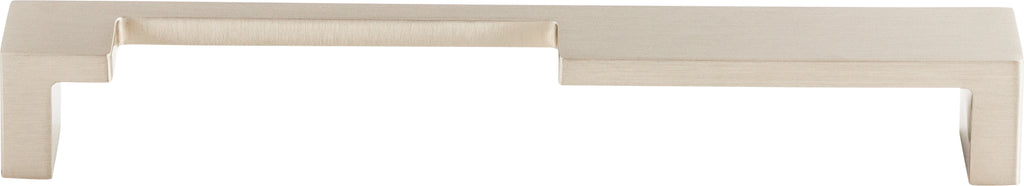 Top Knobs Modern Metro Series 7"(178mm) CC Notch Pull, Brushed Satin Nickel