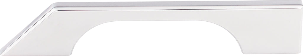 Top Knobs Tapered Series 5"(127mm) CC Bar Pull, Polished Chrome